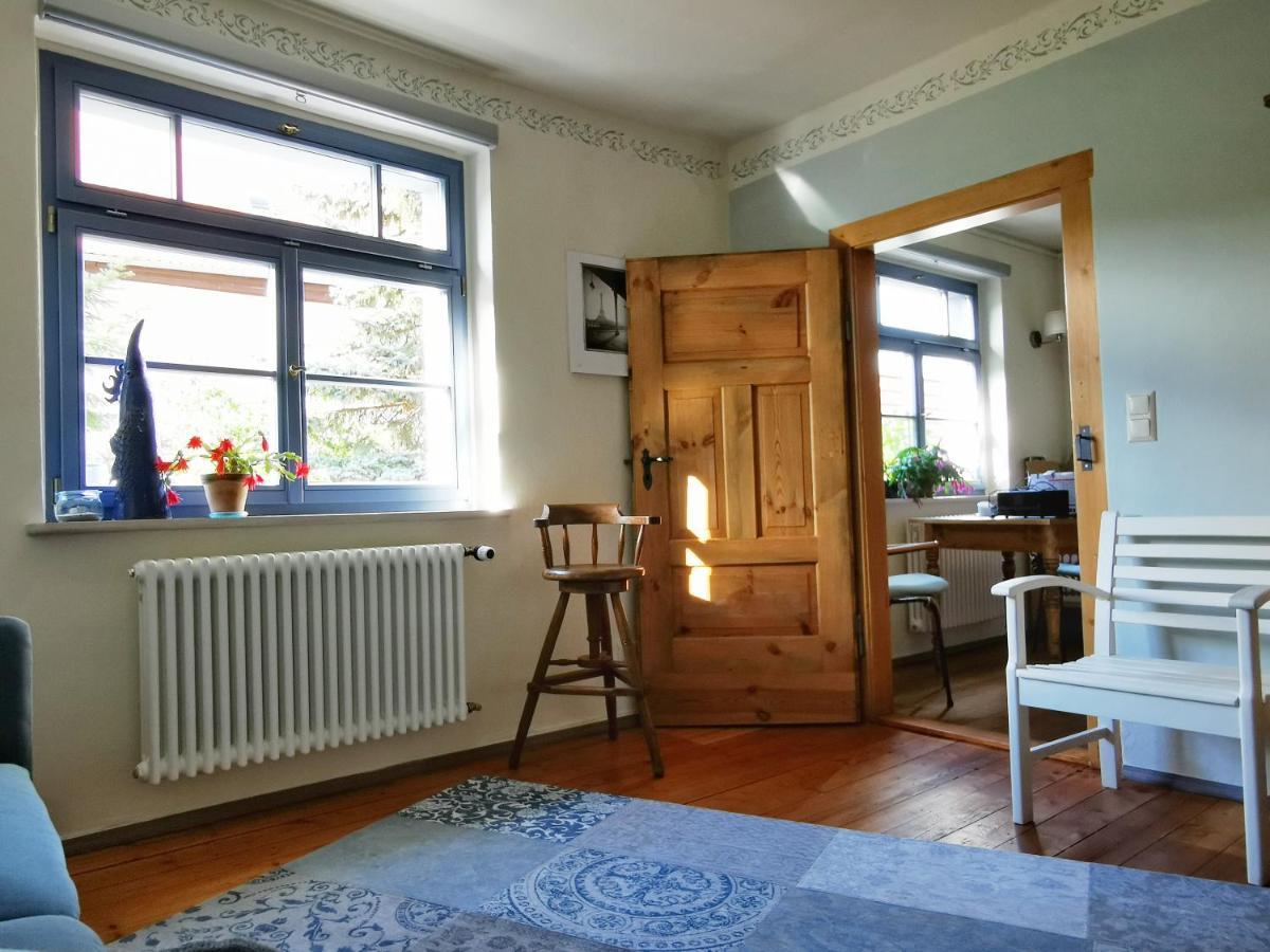 Charmantes Apartment Siebenschlaefer - Ferienwohnung Cafe 7 Weida Exterior foto
