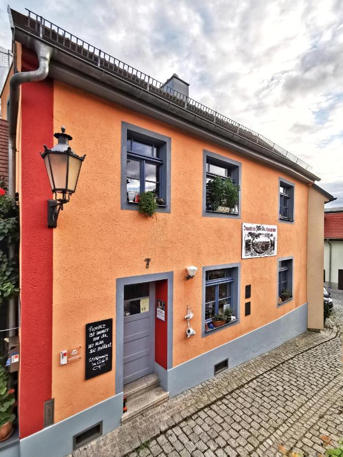 Charmantes Apartment Siebenschlaefer - Ferienwohnung Cafe 7 Weida Exterior foto